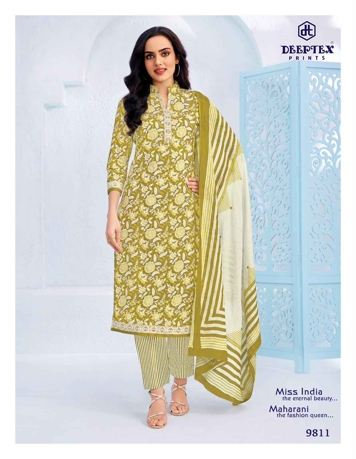 DEEPTEX MISS INDIA VOL-98 PURE COTTON DRESS MATERIAL