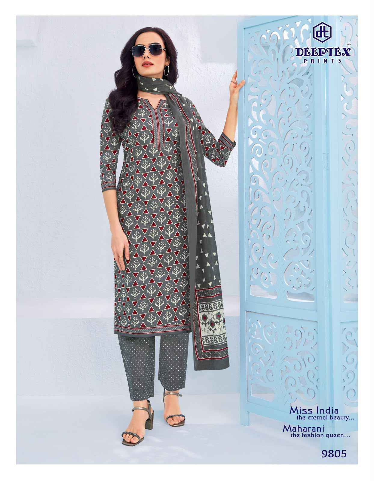 DEEPTEX MISS INDIA VOL-98 PURE COTTON DRESS MATERIAL