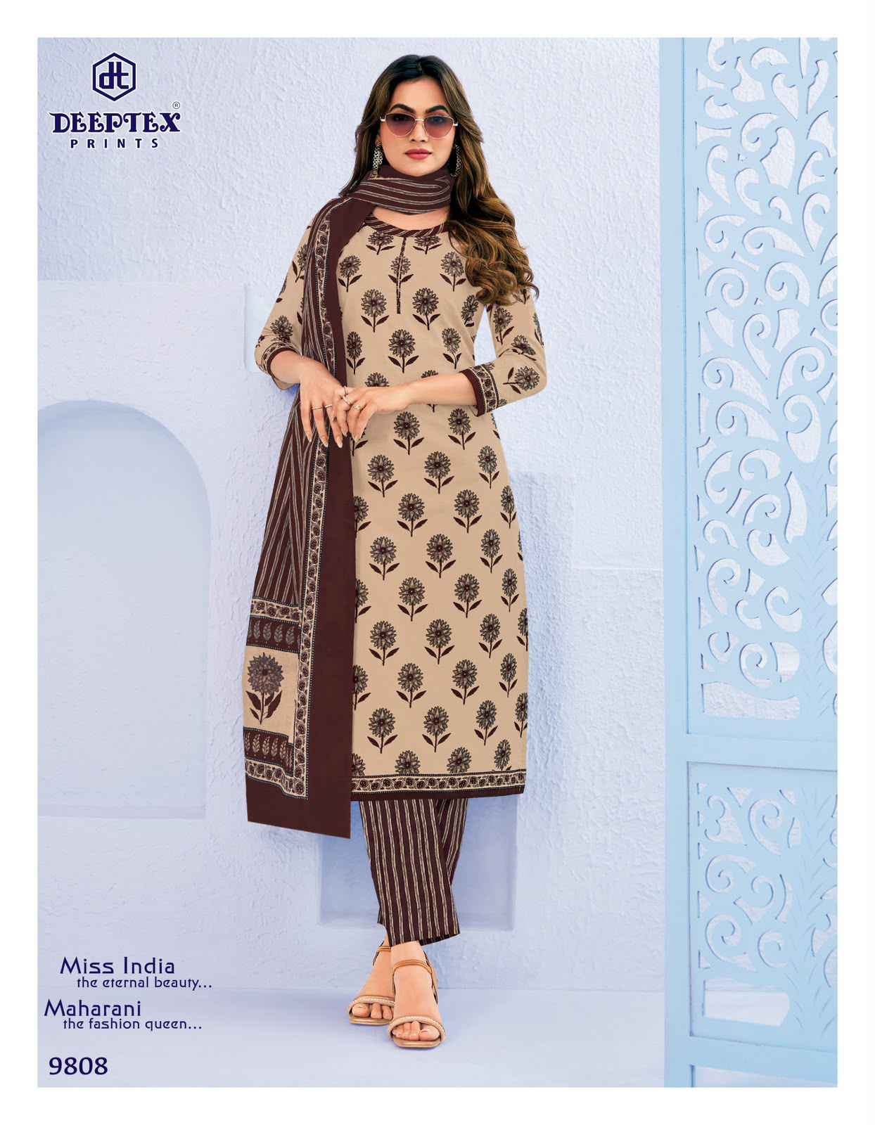 DEEPTEX MISS INDIA VOL-98 PURE COTTON DRESS MATERIAL