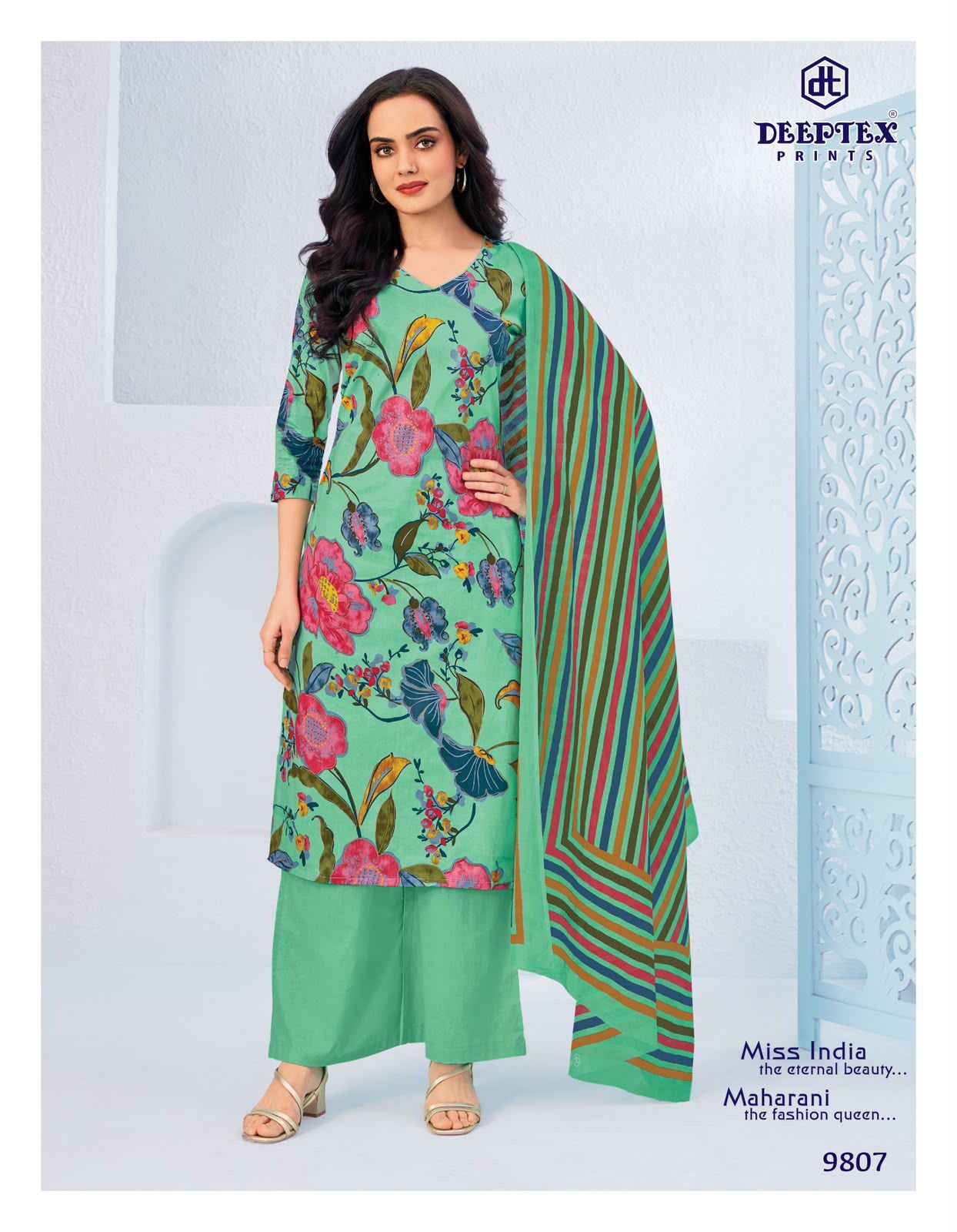 DEEPTEX MISS INDIA VOL-98 PURE COTTON DRESS MATERIAL