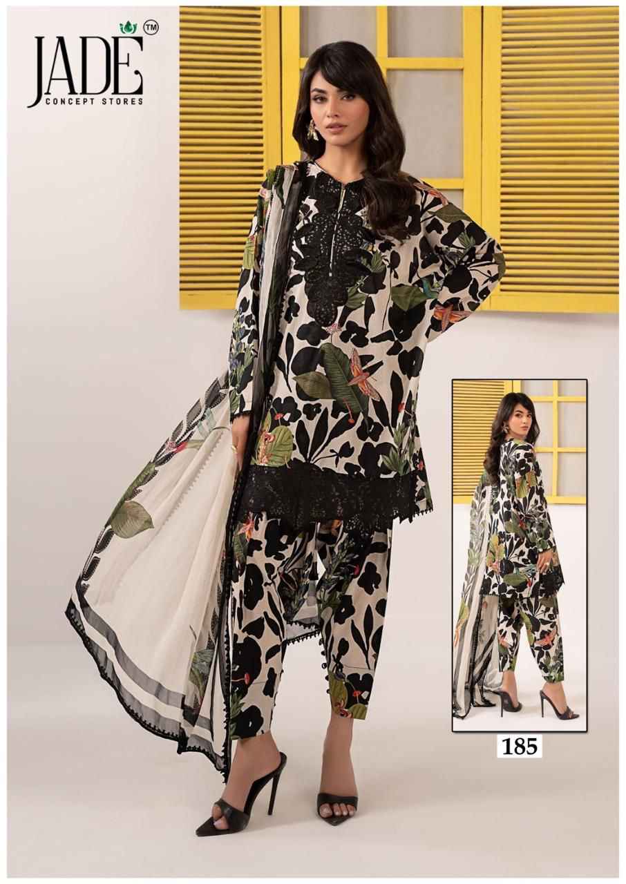 JADE CHEVRON VOL-19 EXCLUSIVE HEAVY COTTON DRESS MATERIAL