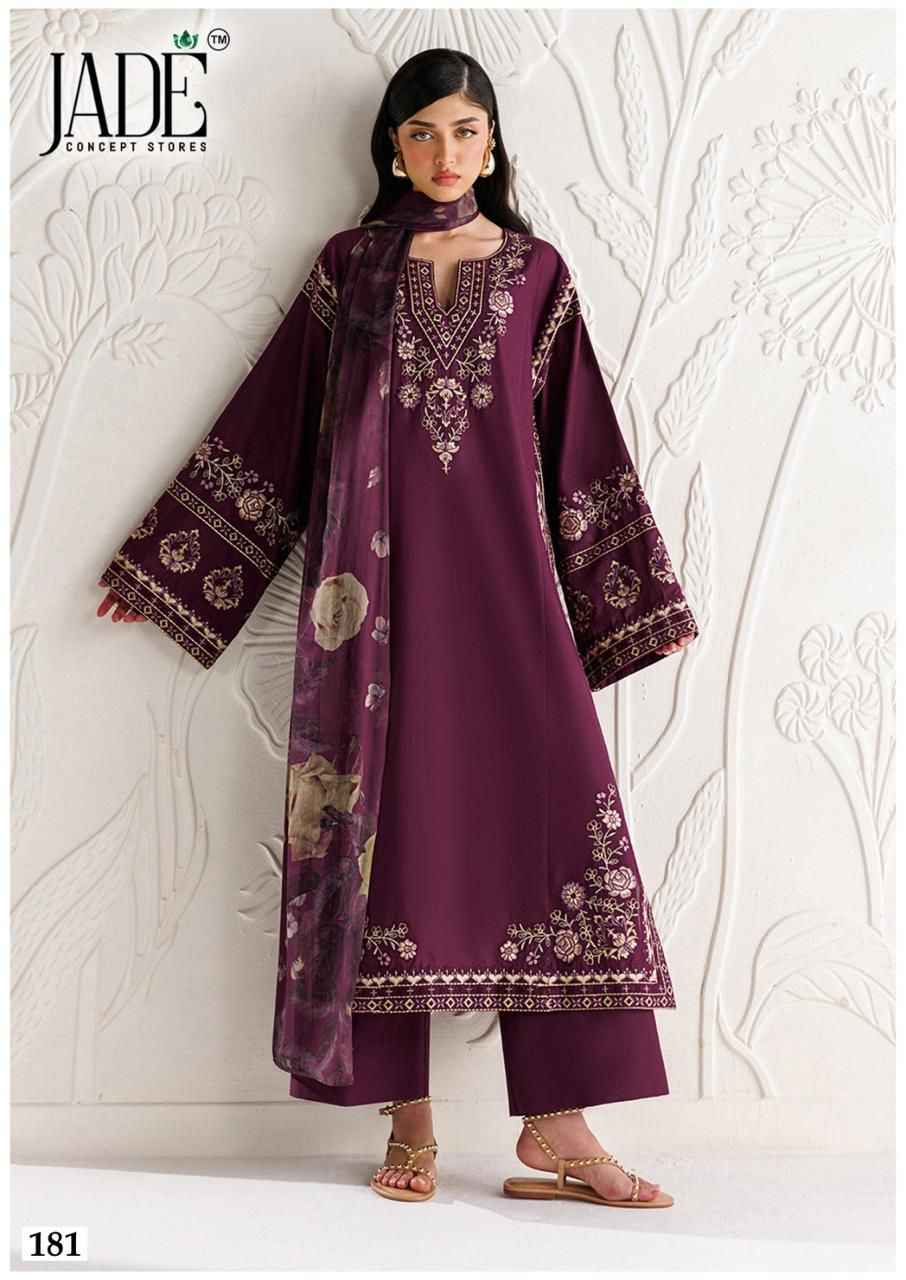 JADE CHEVRON VOL-19 EXCLUSIVE HEAVY COTTON DRESS MATERIAL