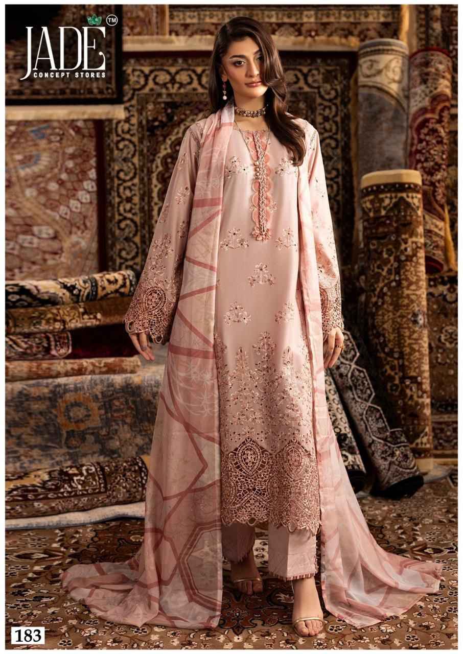 JADE CHEVRON VOL-19 EXCLUSIVE HEAVY COTTON DRESS MATERIAL