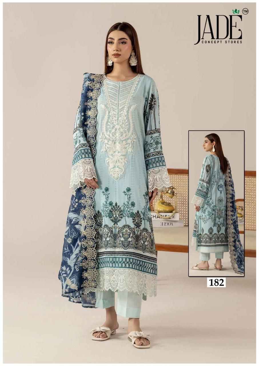 JADE CHEVRON VOL-19 EXCLUSIVE HEAVY COTTON DRESS MATERIAL