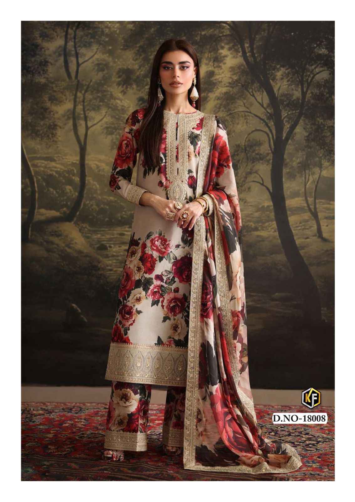 KEVAL FAB NX HIT VOL-18 HEAVY COTTON DRESS MATERIAL