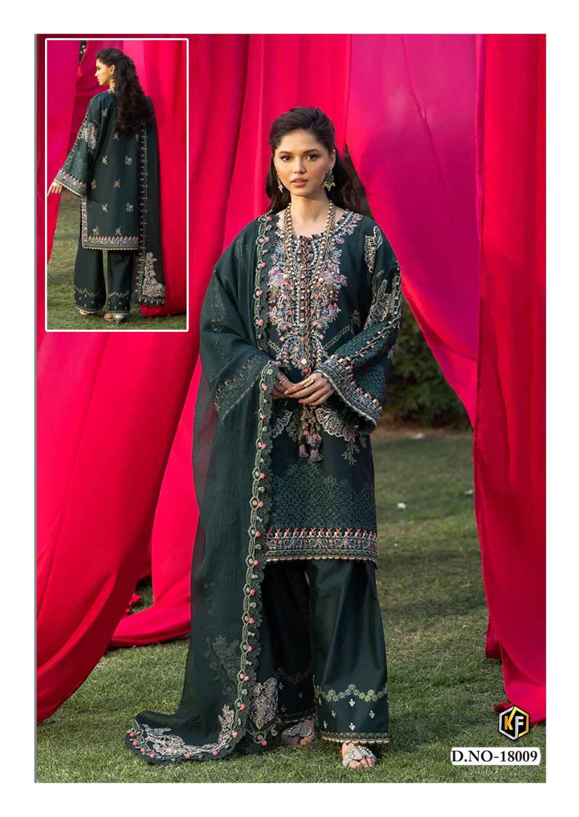 KEVAL FAB NX HIT VOL-18 HEAVY COTTON DRESS MATERIAL