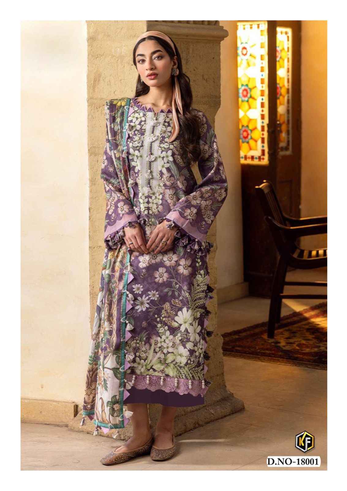 KEVAL FAB NX HIT VOL-18 HEAVY COTTON DRESS MATERIAL