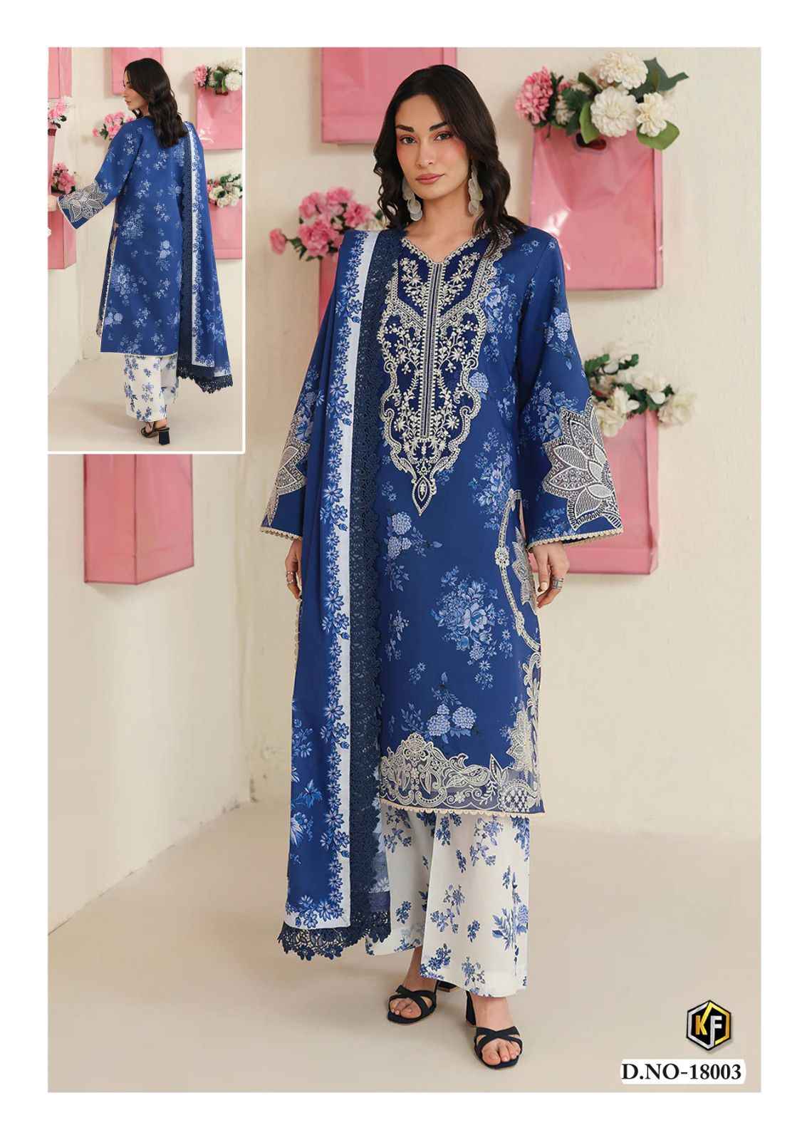 KEVAL FAB NX HIT VOL-18 HEAVY COTTON DRESS MATERIAL
