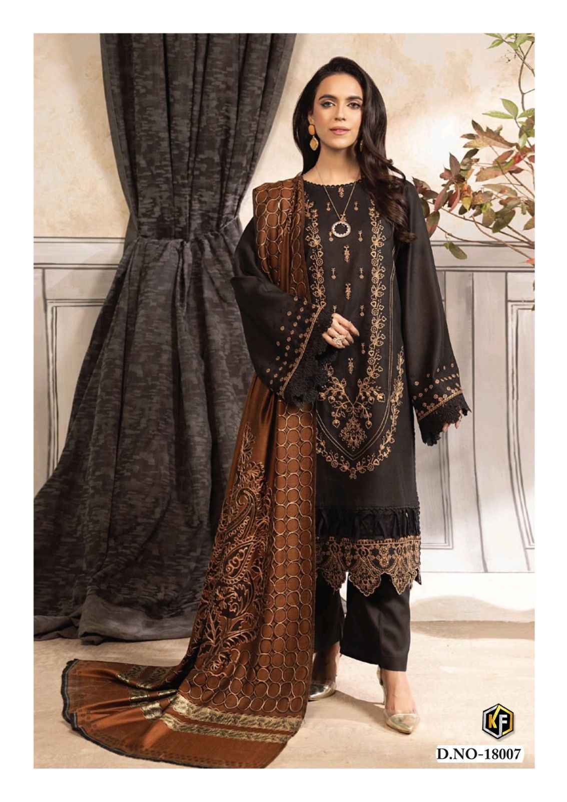 KEVAL FAB NX HIT VOL-18 HEAVY COTTON DRESS MATERIAL