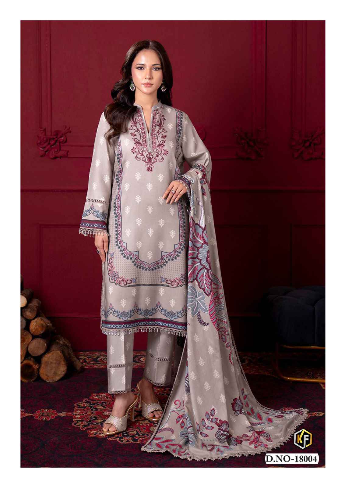 KEVAL FAB NX HIT VOL-18 HEAVY COTTON DRESS MATERIAL