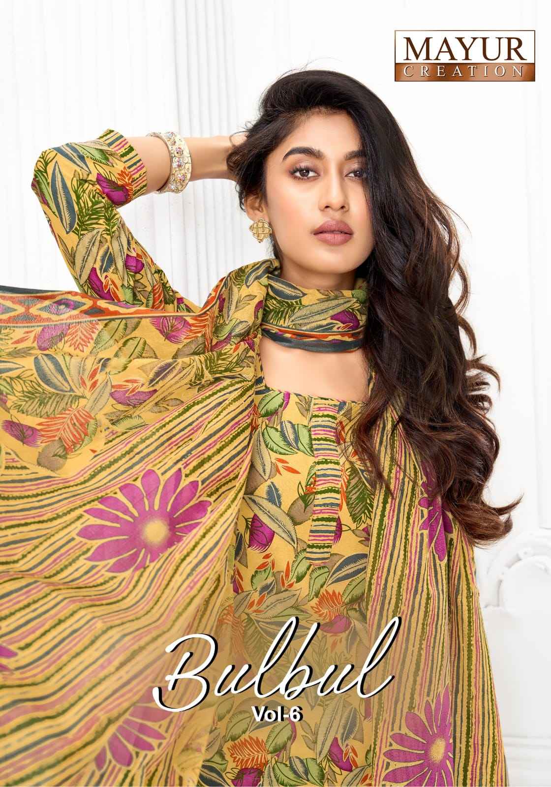 MAYUR BULBUL VOL-6 PURE COTTON DRESS MATERIAL