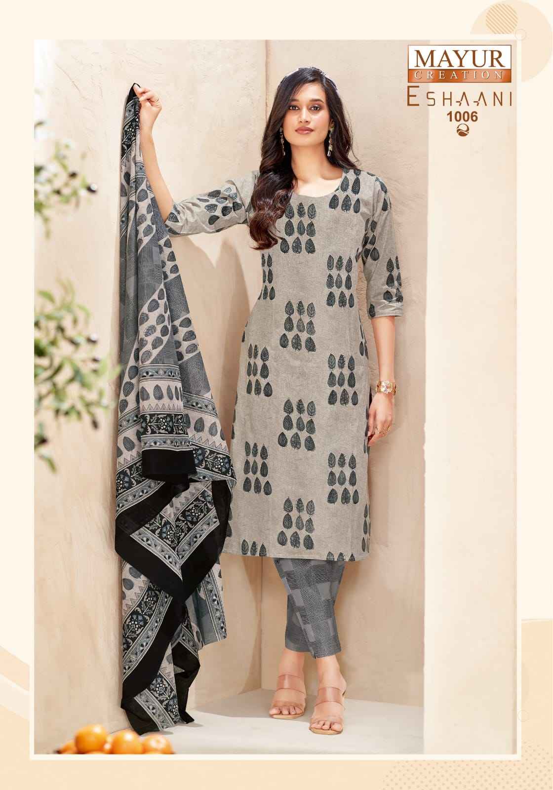 MAYUR ESHAANI COTTON PRINTED DRESS MATERIAL