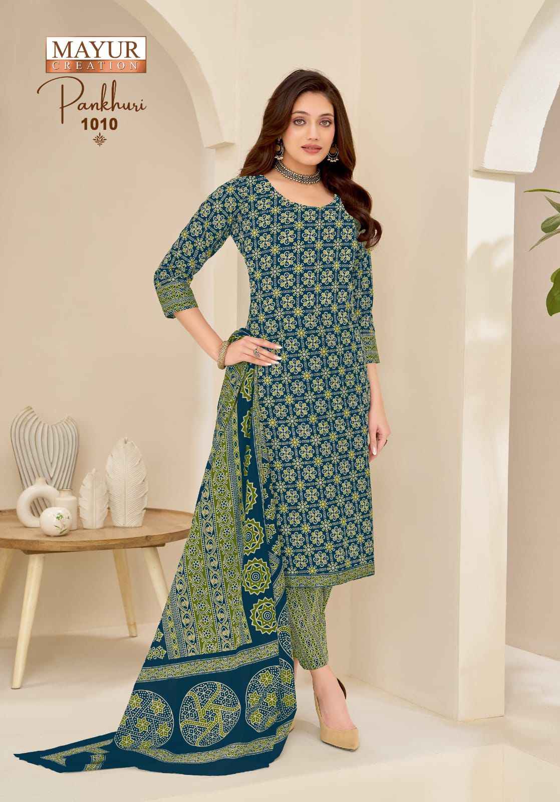 MAYUR PANKHURI VOL-1 COTTON PRINTED DRESS MATERIAL