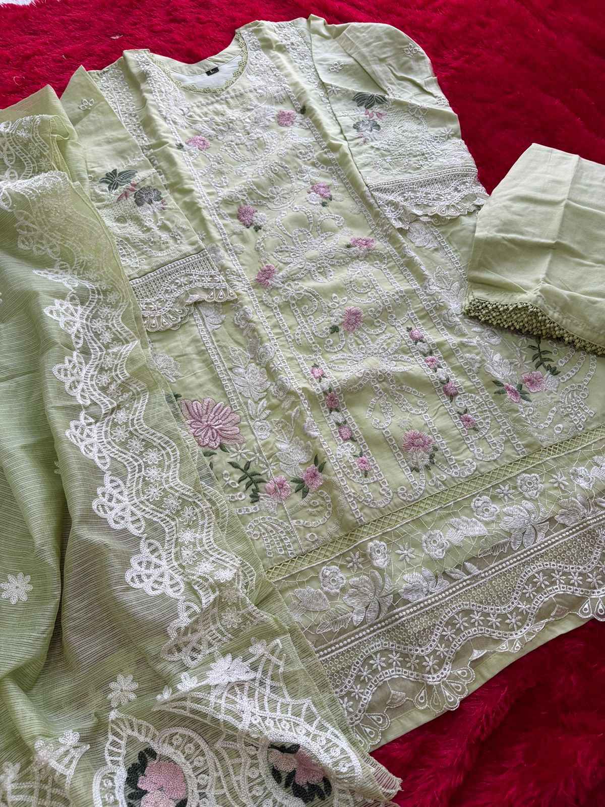 MEHBOOB TEX OMBRE NX-13 PURE COTTON PAKISTANI DRESS MATERIAL