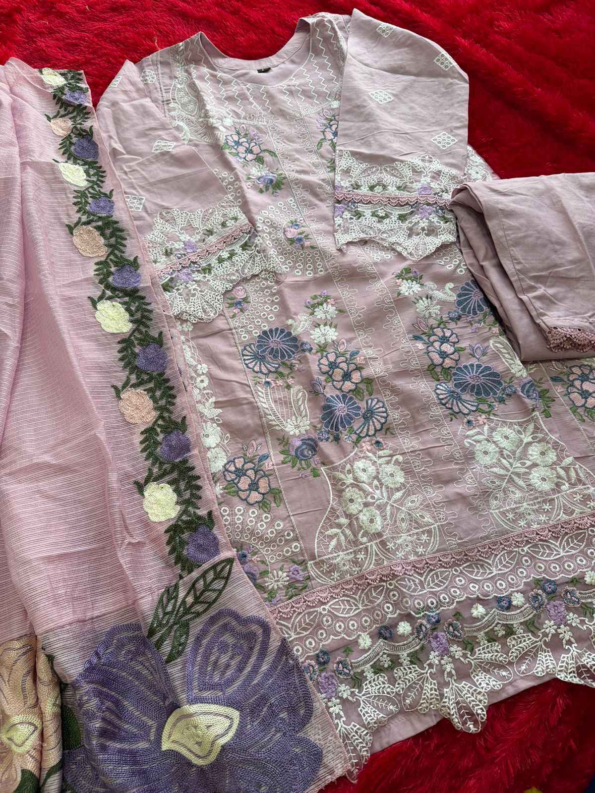 MEHBOOB TEX OMBRE NX-13 PURE COTTON PAKISTANI DRESS MATERIAL