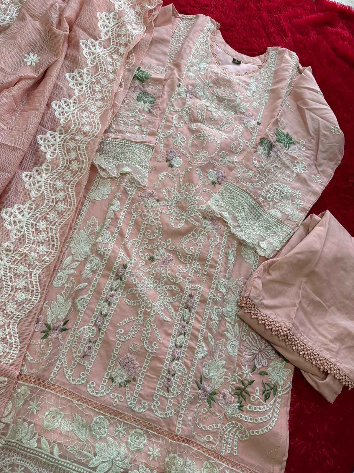 MEHBOOB TEX OMBRE NX-13 PURE COTTON PAKISTANI DRESS MATERIAL