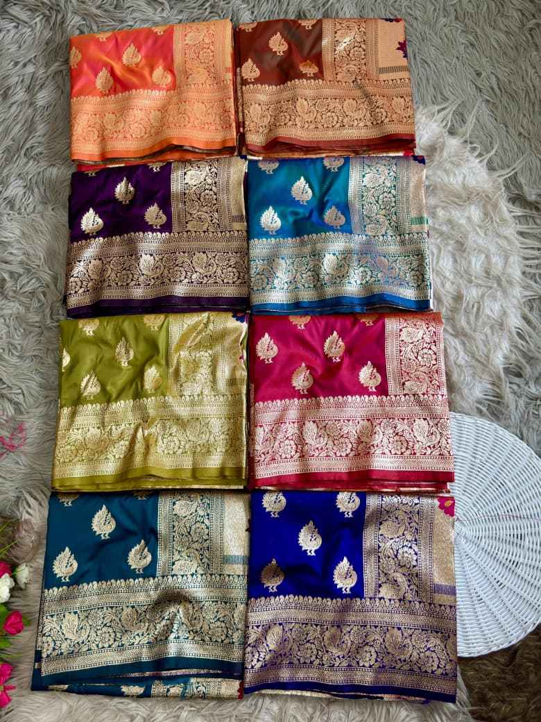 MOR PAITHANI SILK MEENA ZARI WEAVING SAREE
