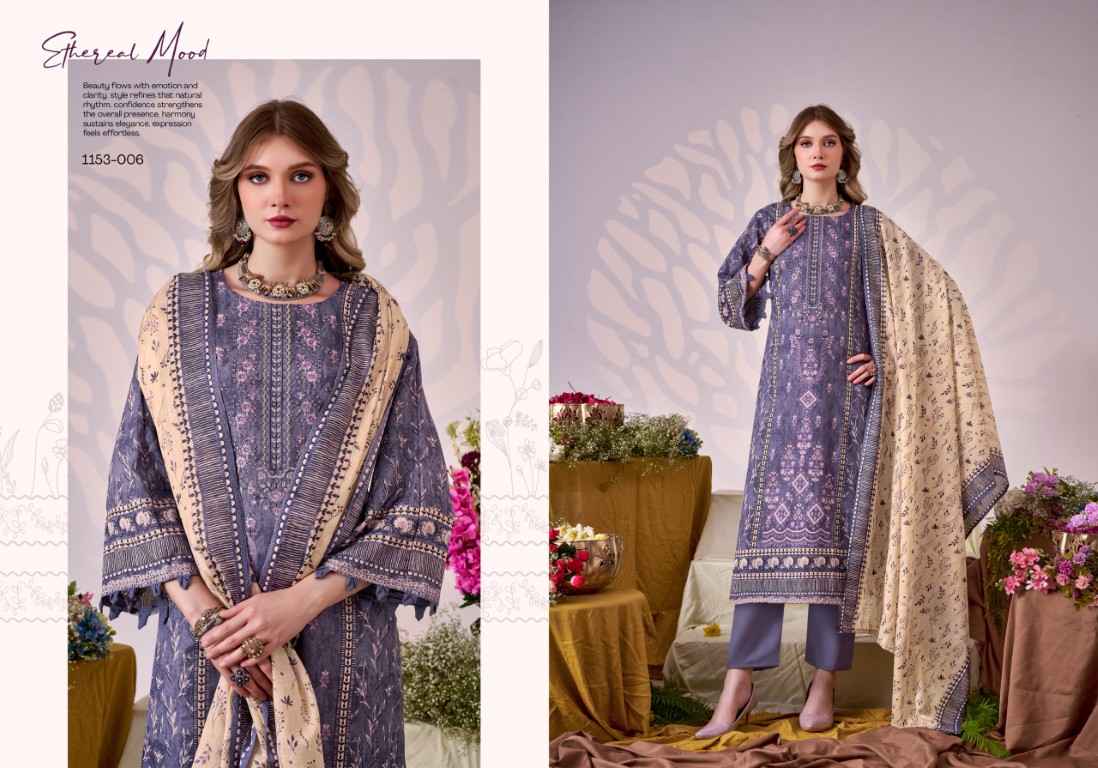 ROMANI BIN KAREEM VOL-5 SOFT COTTON DIGITAL STYLE PRINTED DRESS MATERIAL 