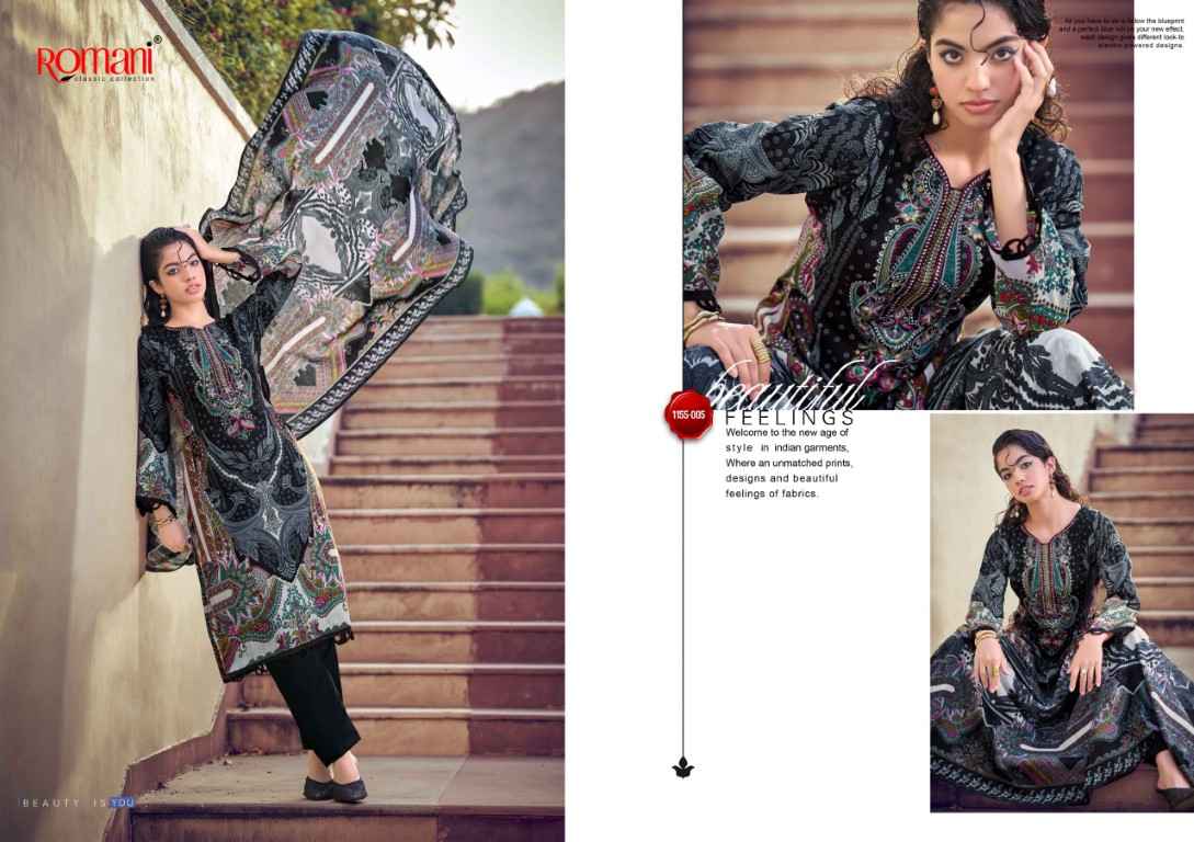 ROMANI NEEDLE WONDER VOL-14 SOFT COTTON DIGITAL PRINTED DRESS MATERIAL 