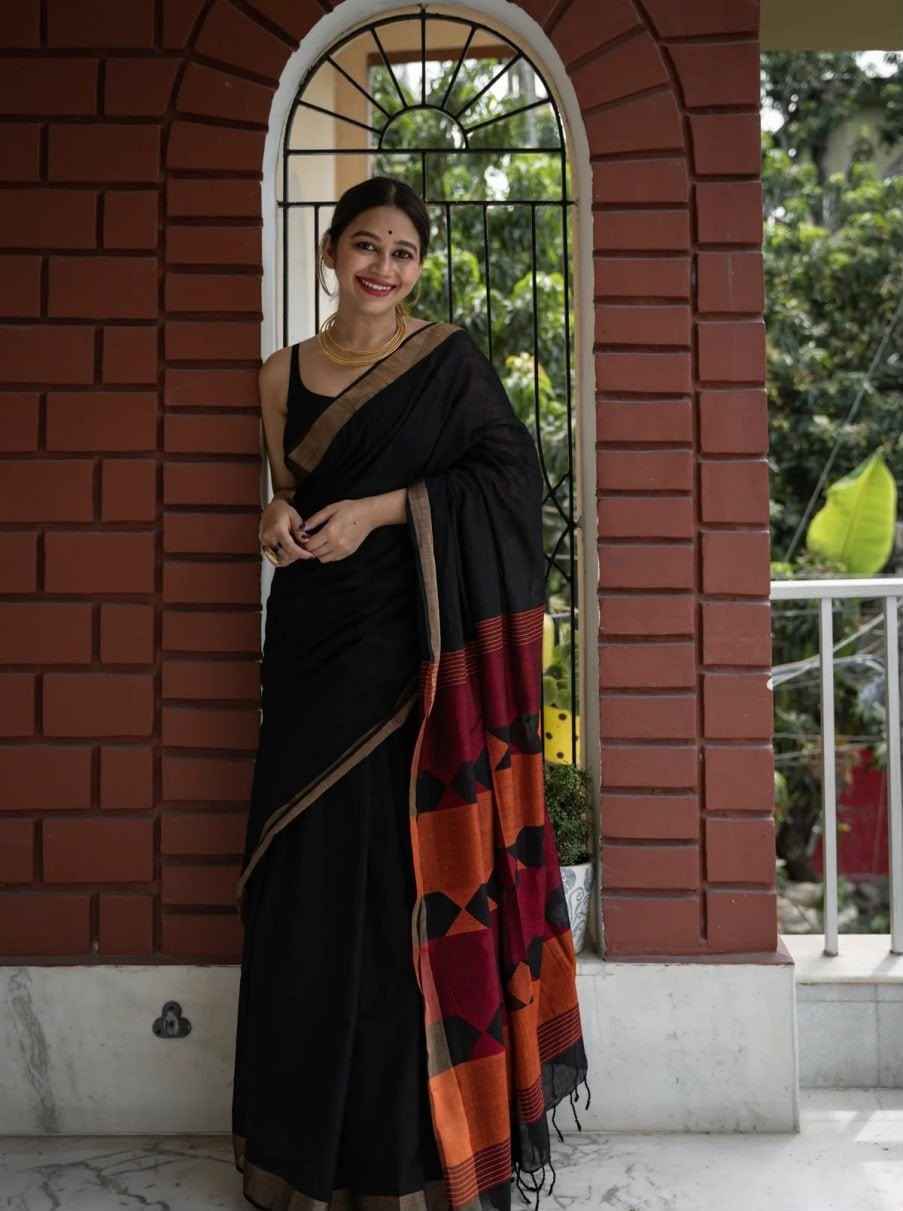 SOFT LILAN SLAB RICH PALLU SAREE CODE 209