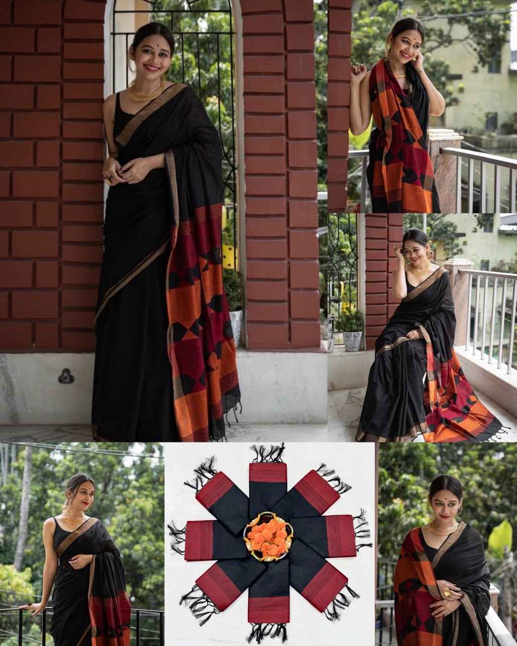 SOFT LILAN SLAB RICH PALLU SAREE CODE 209