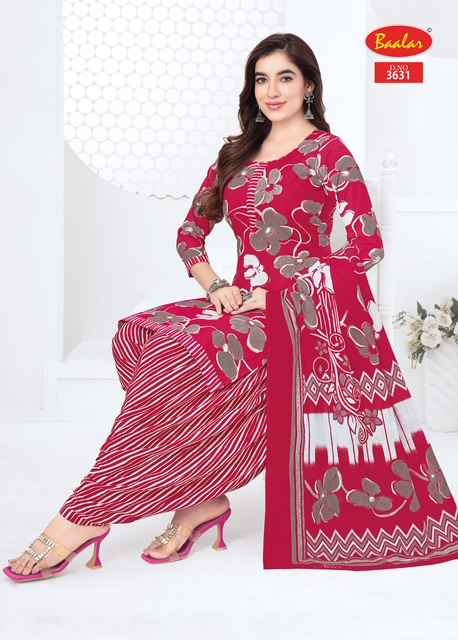BAALAR ZAARA VOL-36 HEAVY COTTON PRINTED DRESS MATERIAL 