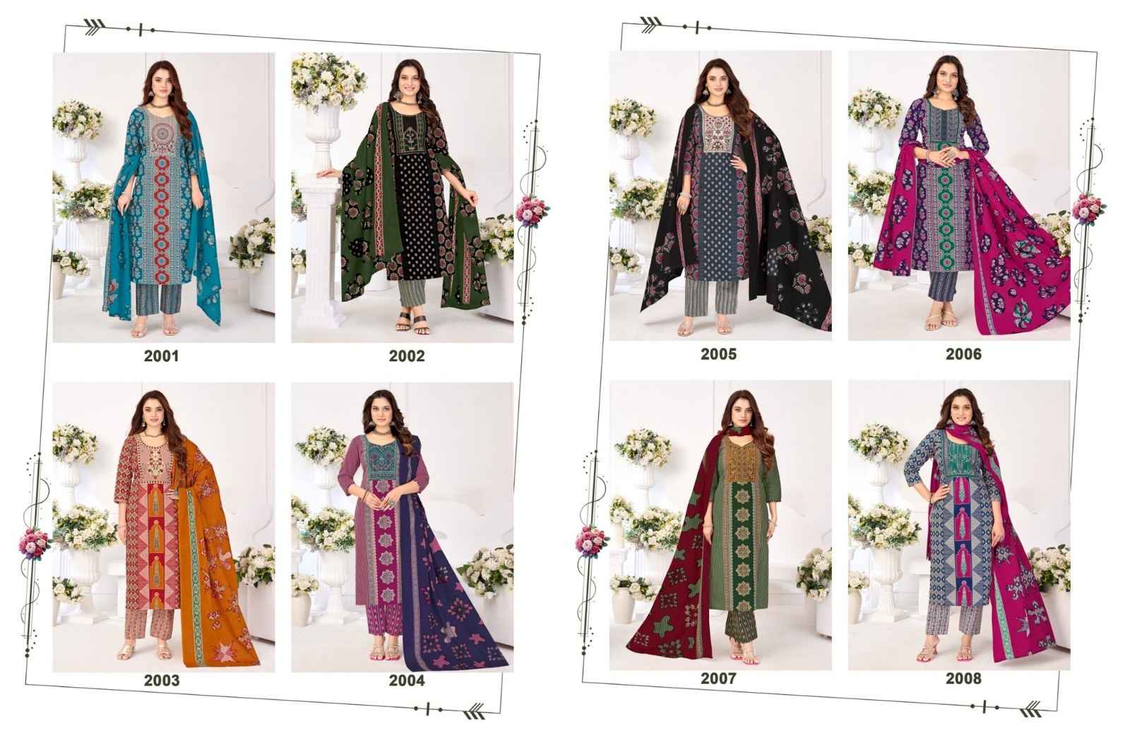 BALAJI KUTCH QUEEN VOL-2 PURE COTTON READYMADE SUIT