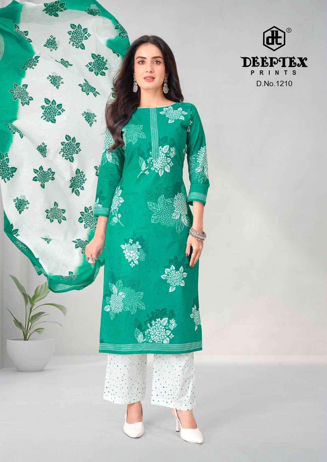DEEPTEX AALIZA VOL-12 PURE COTTON PRINTED DRESS MATERIAL 