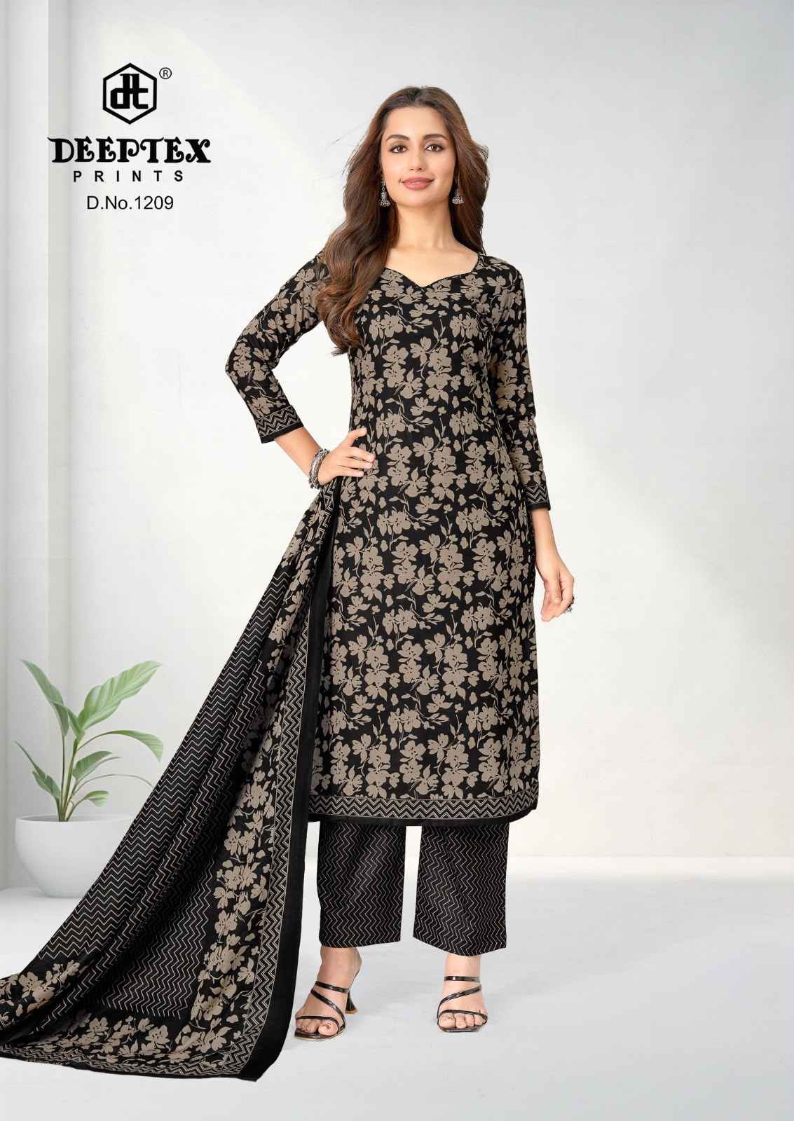 DEEPTEX AALIZA VOL-12 PURE COTTON PRINTED DRESS MATERIAL 