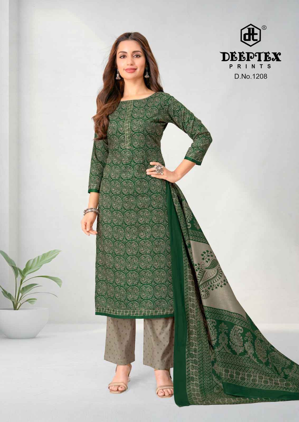 DEEPTEX AALIZA VOL-12 PURE COTTON PRINTED DRESS MATERIAL 