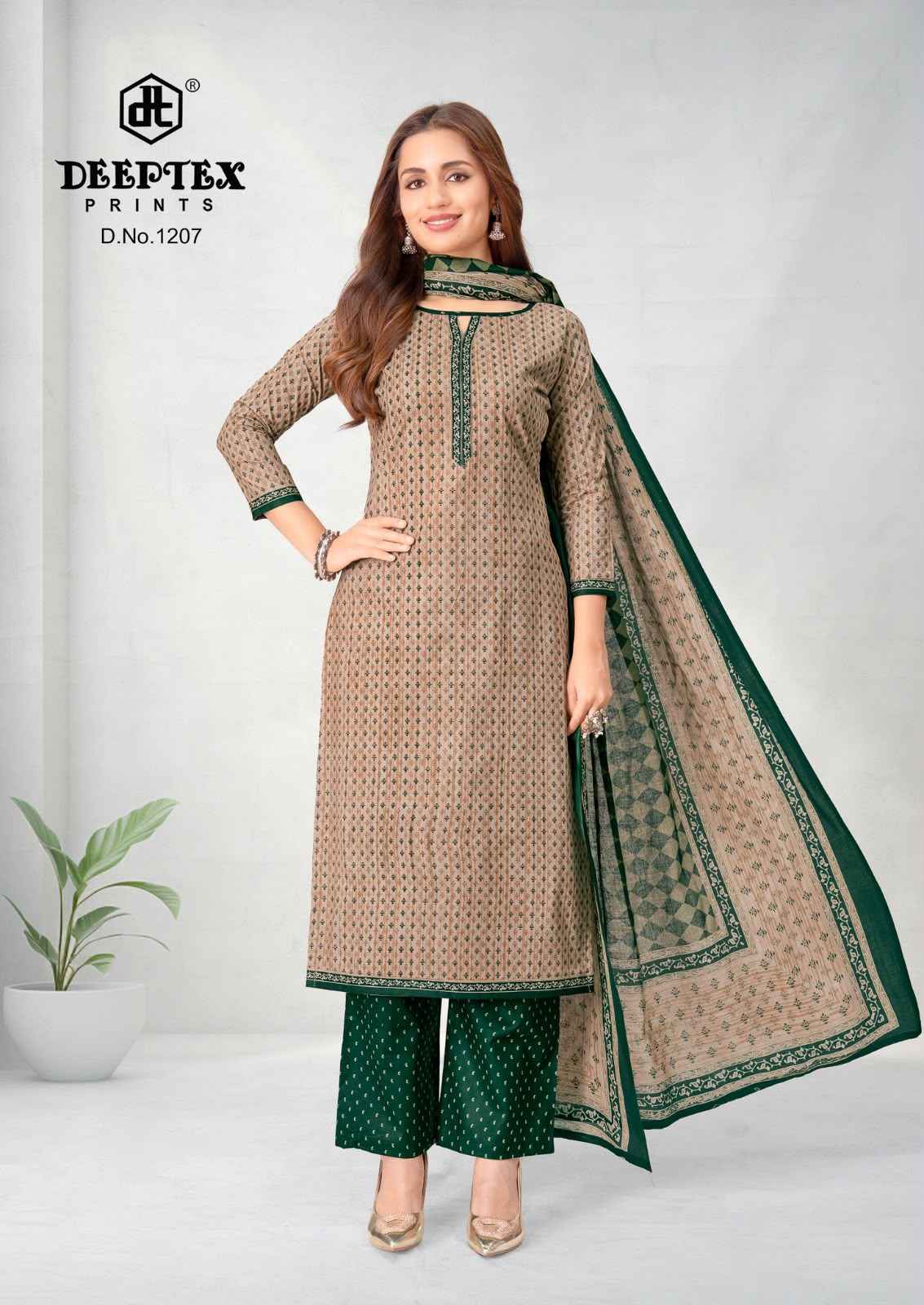 DEEPTEX AALIZA VOL-12 PURE COTTON PRINTED DRESS MATERIAL 