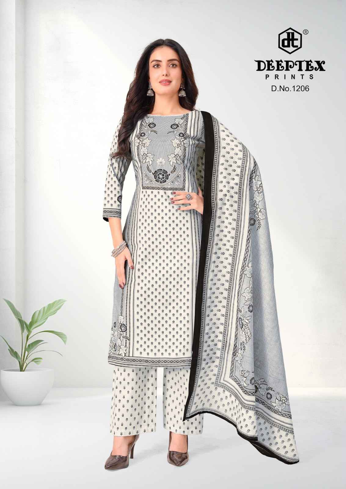 DEEPTEX AALIZA VOL-12 PURE COTTON PRINTED DRESS MATERIAL 