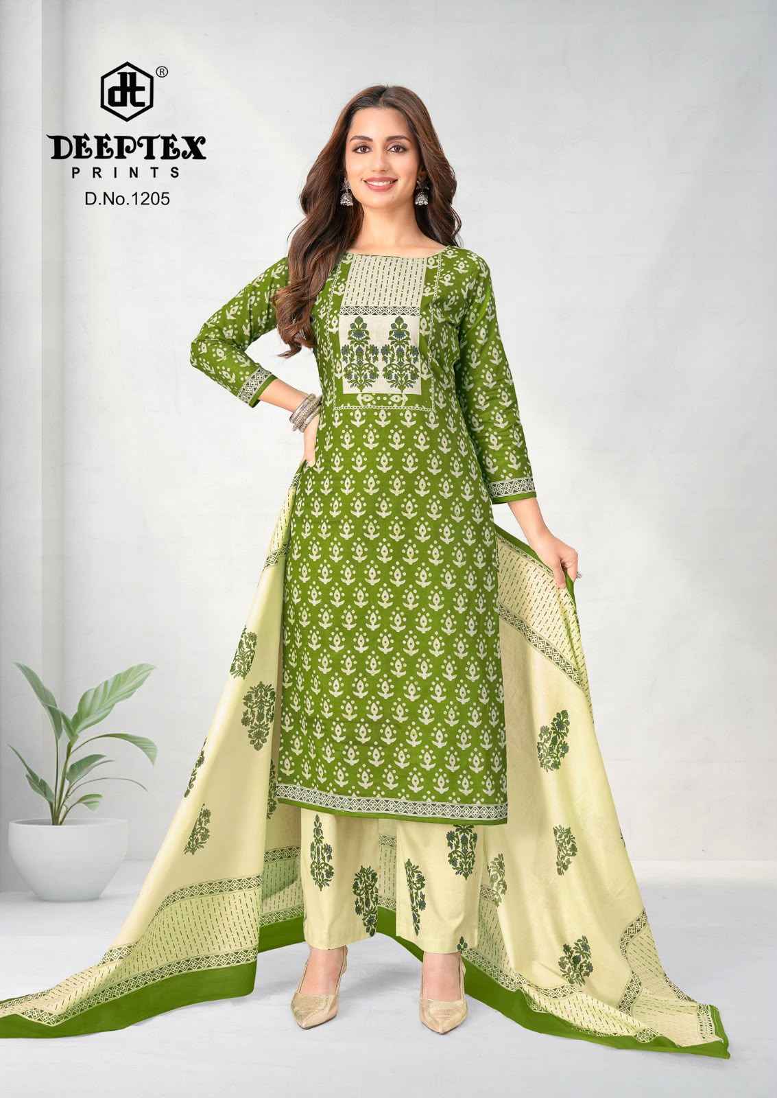 DEEPTEX AALIZA VOL-12 PURE COTTON PRINTED DRESS MATERIAL 