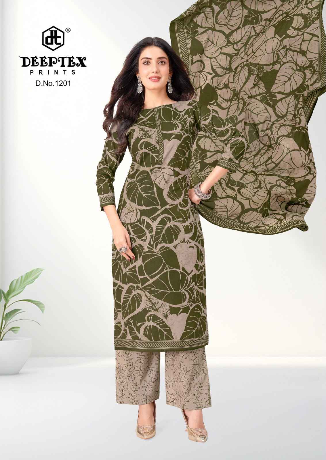DEEPTEX AALIZA VOL-12 PURE COTTON PRINTED DRESS MATERIAL 