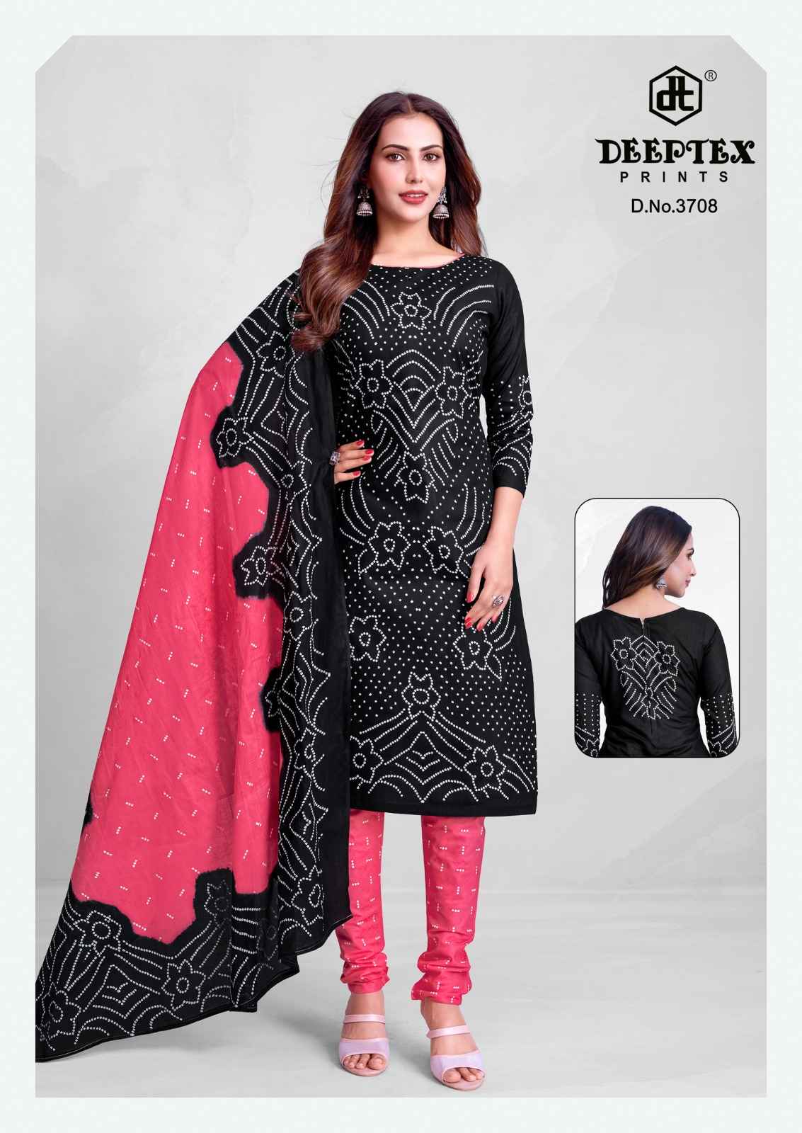 DEEPTEX CLASSIC CHUNNARI VOL-37 PURE COTTON PRINTED DRESS MATERIAL