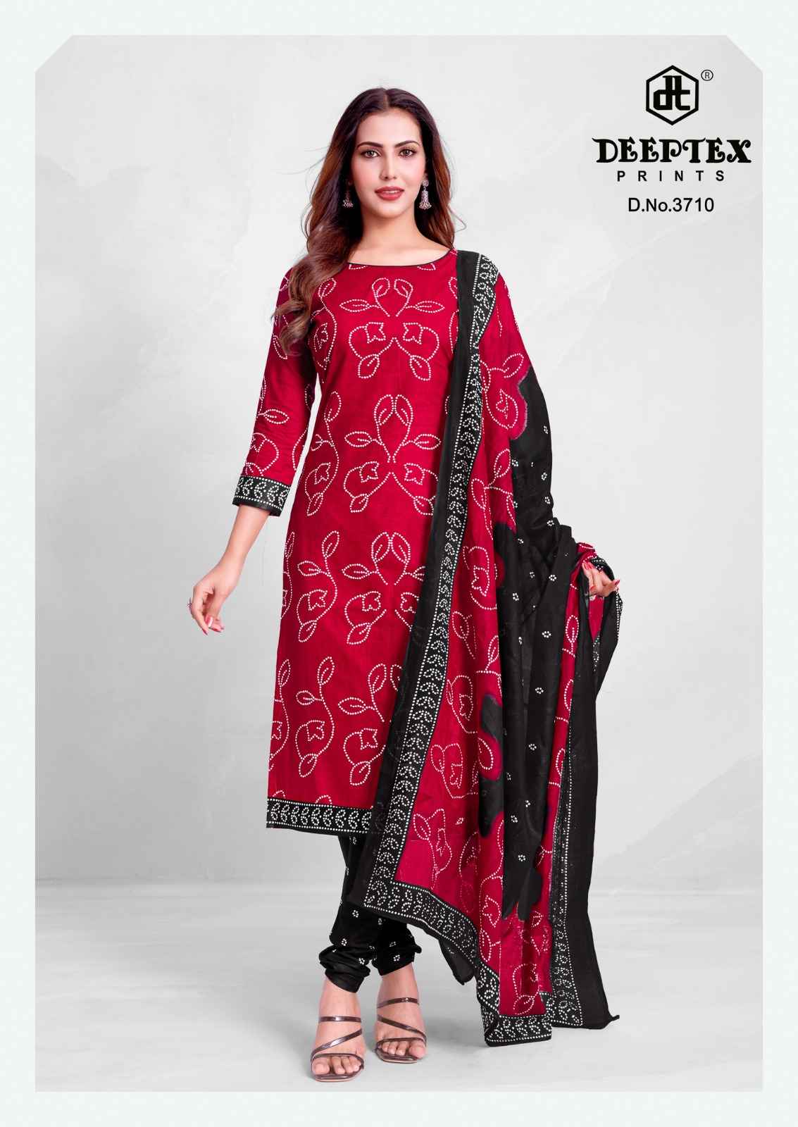 DEEPTEX CLASSIC CHUNNARI VOL-37 PURE COTTON PRINTED DRESS MATERIAL