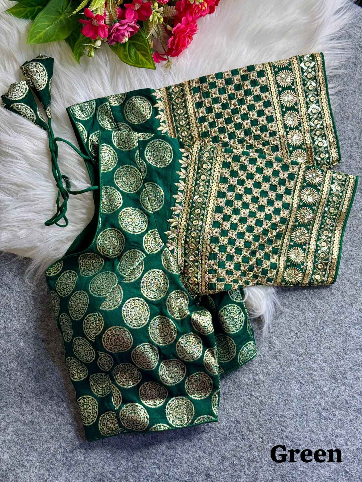 DOLA SILK EMBROIDERY WORK BLOUSE
