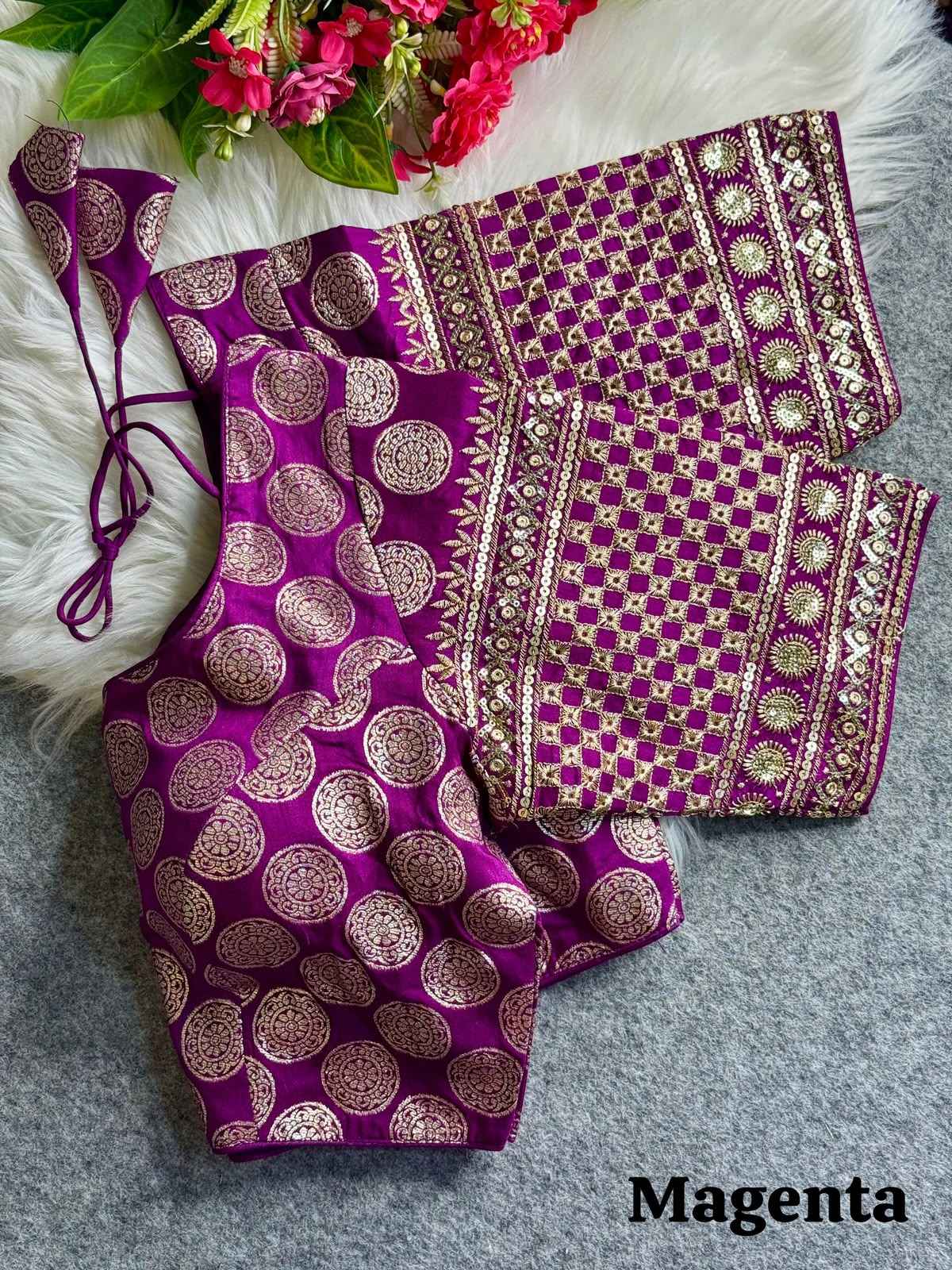 DOLA SILK EMBROIDERY WORK BLOUSE