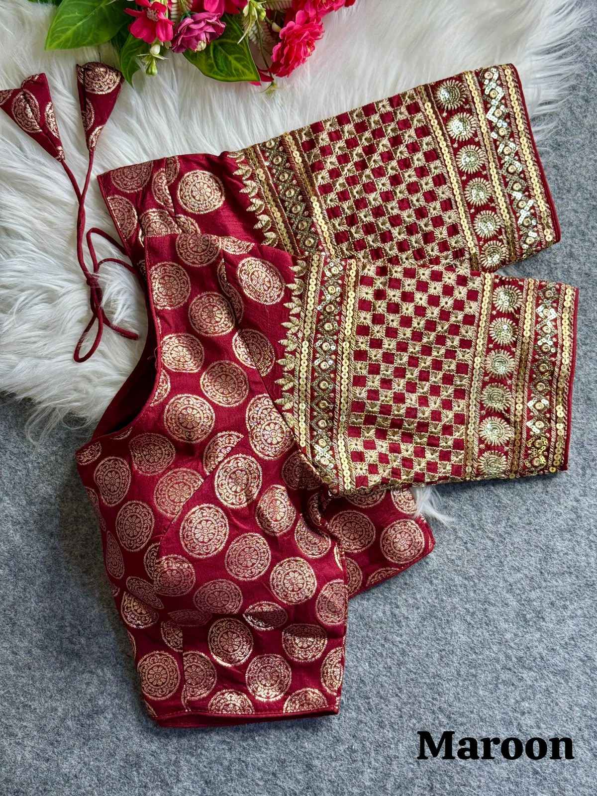 DOLA SILK EMBROIDERY WORK BLOUSE
