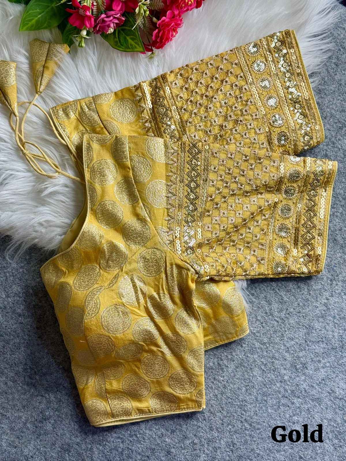 DOLA SILK EMBROIDERY WORK BLOUSE
