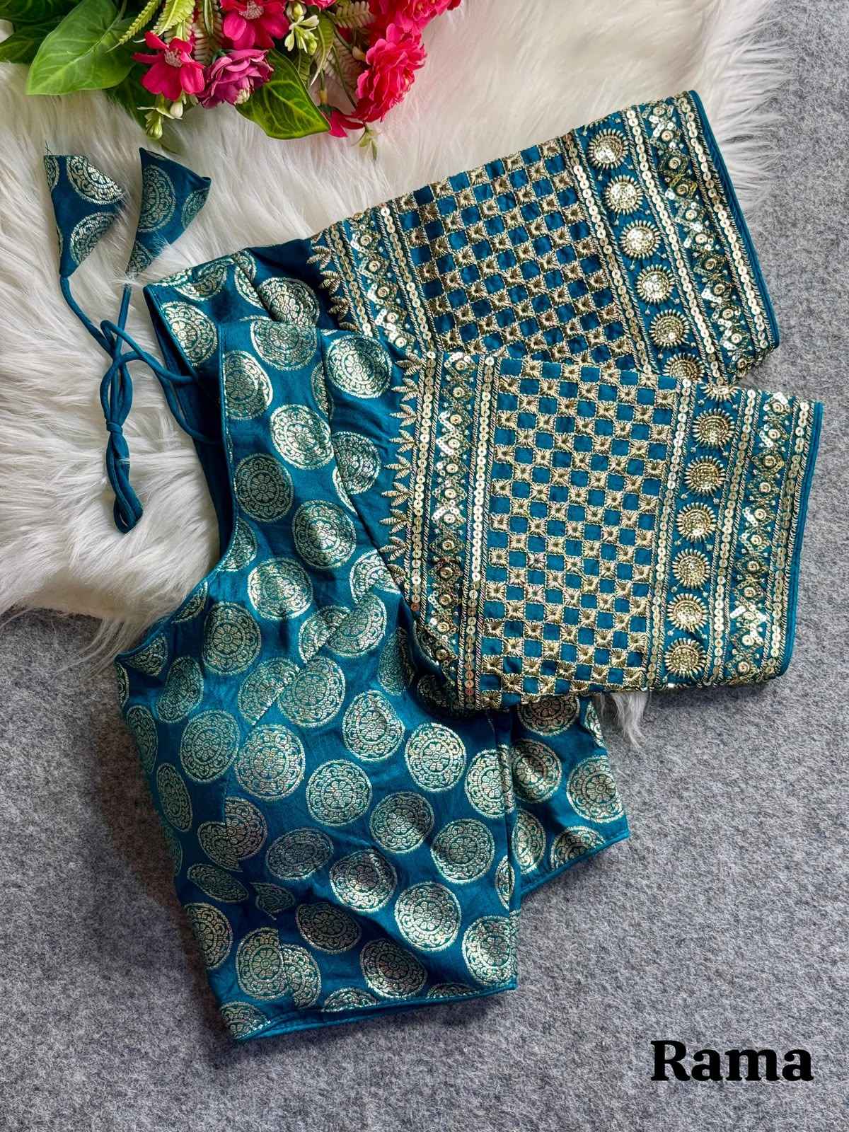DOLA SILK EMBROIDERY WORK BLOUSE