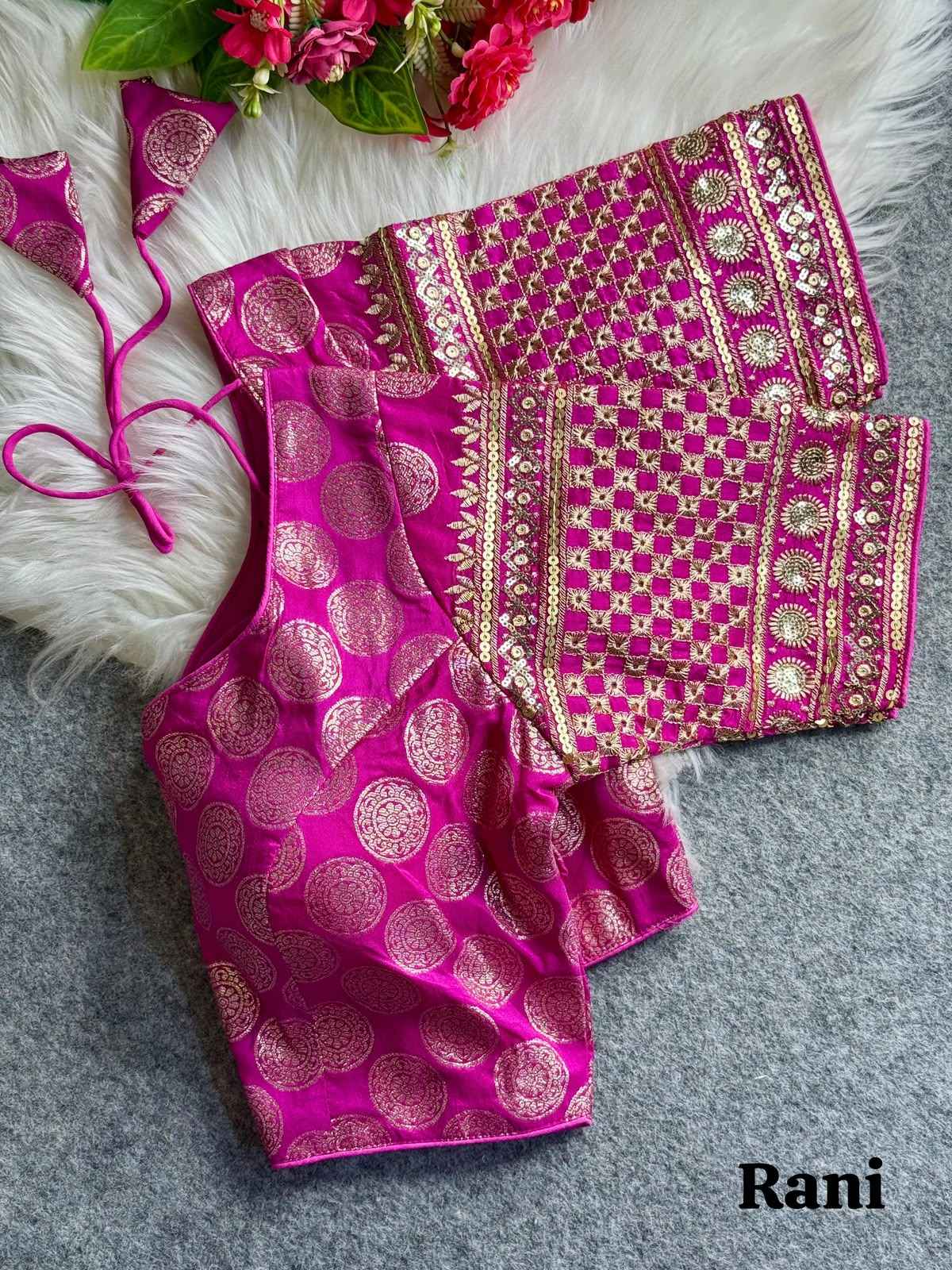DOLA SILK EMBROIDERY WORK BLOUSE