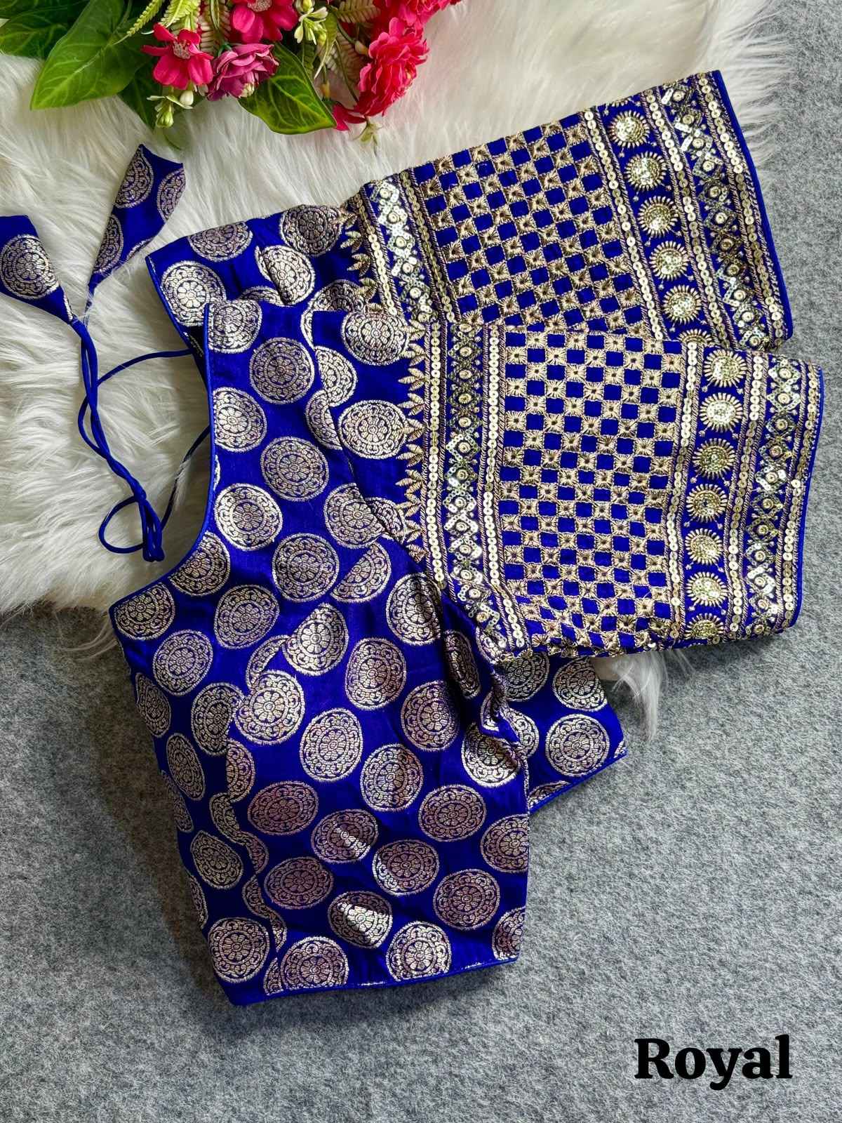 DOLA SILK EMBROIDERY WORK BLOUSE