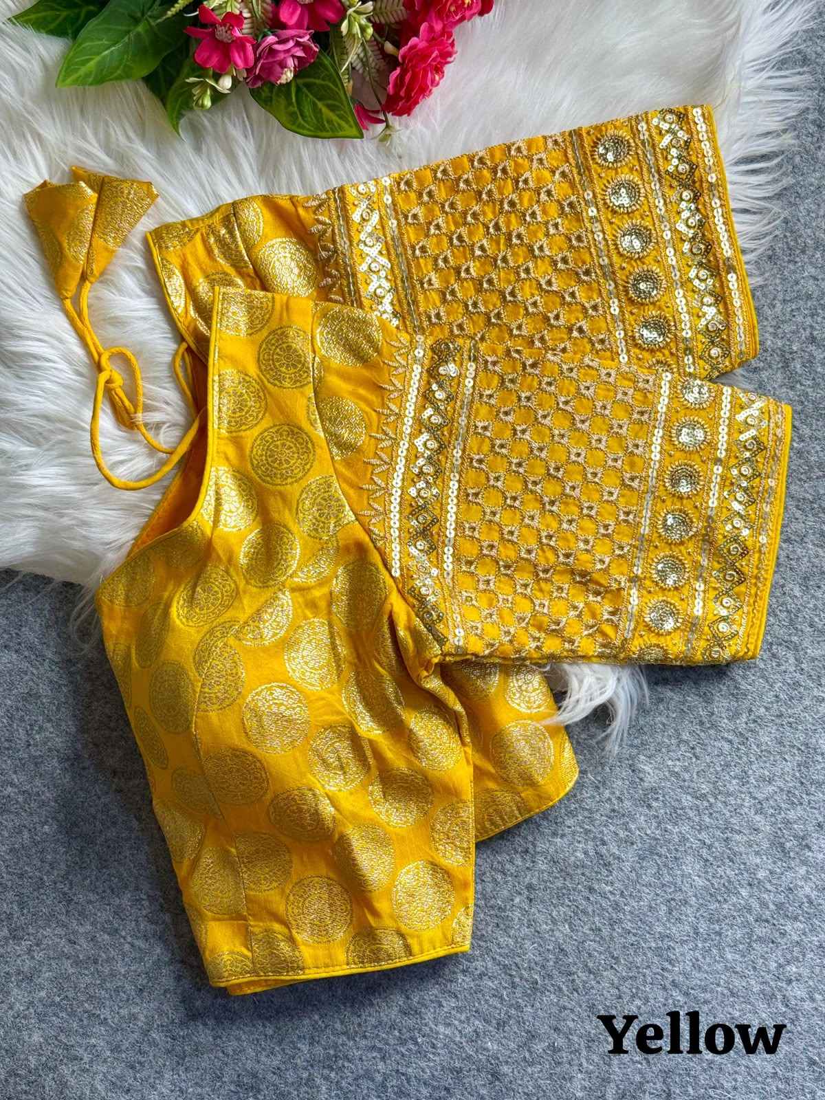 DOLA SILK EMBROIDERY WORK BLOUSE