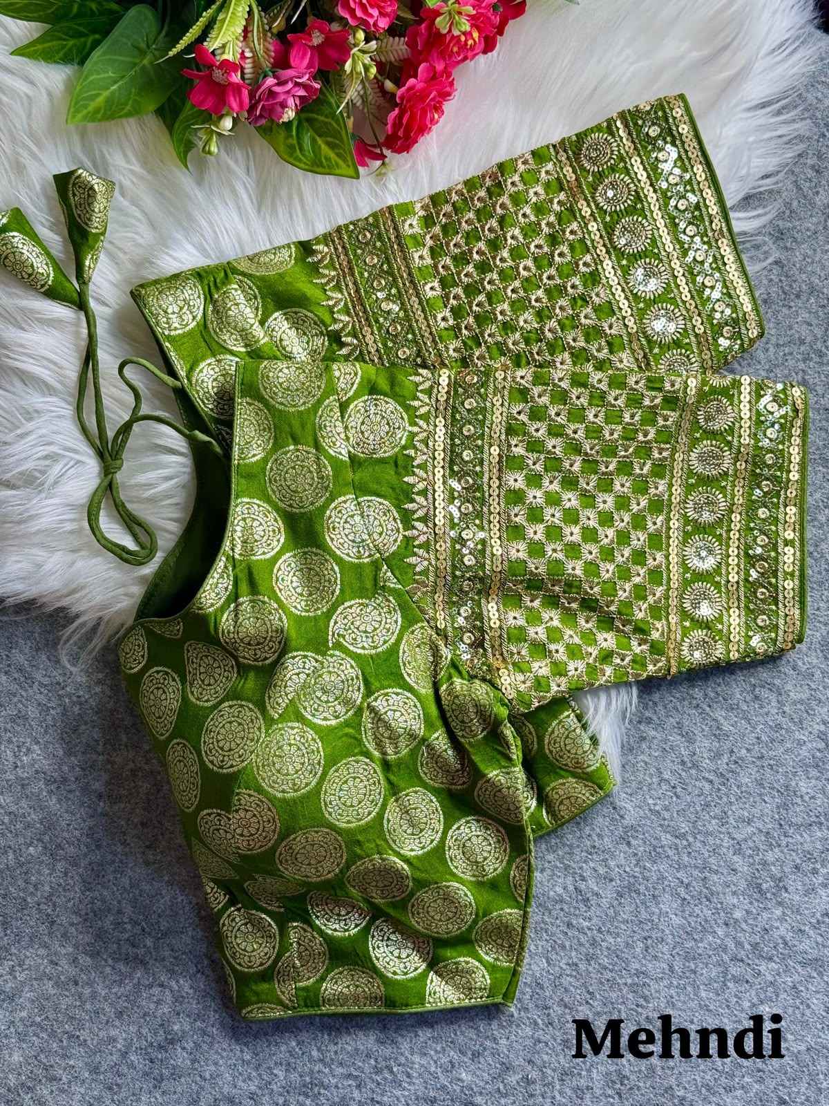 DOLA SILK EMBROIDERY WORK BLOUSE