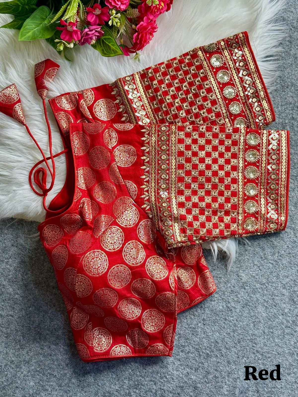 DOLA SILK EMBROIDERY WORK BLOUSE
