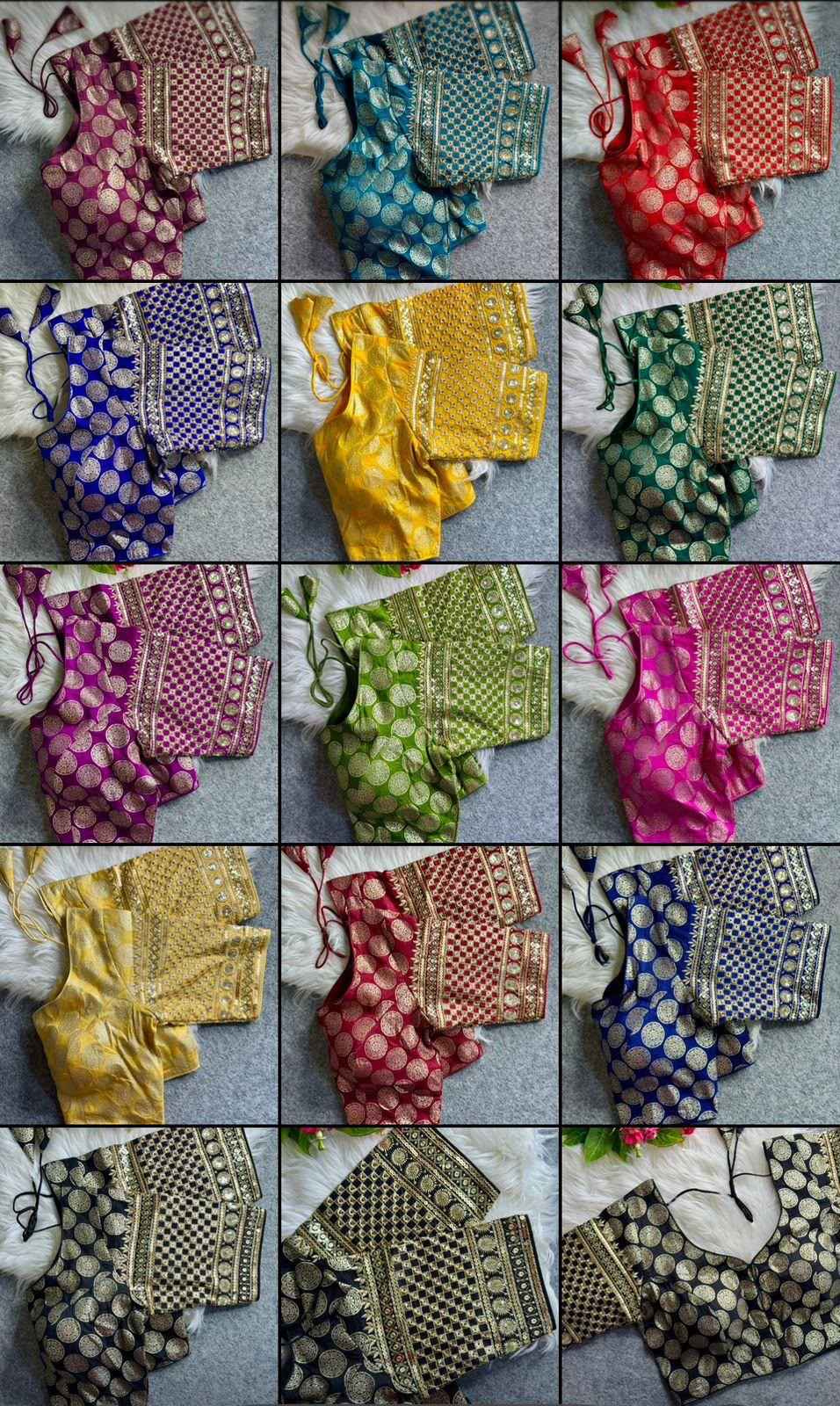 DOLA SILK EMBROIDERY WORK BLOUSE