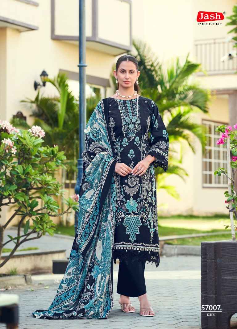 JASH ELLIZA VOL-57 PURE COTTON DRESS MATERIAL 
