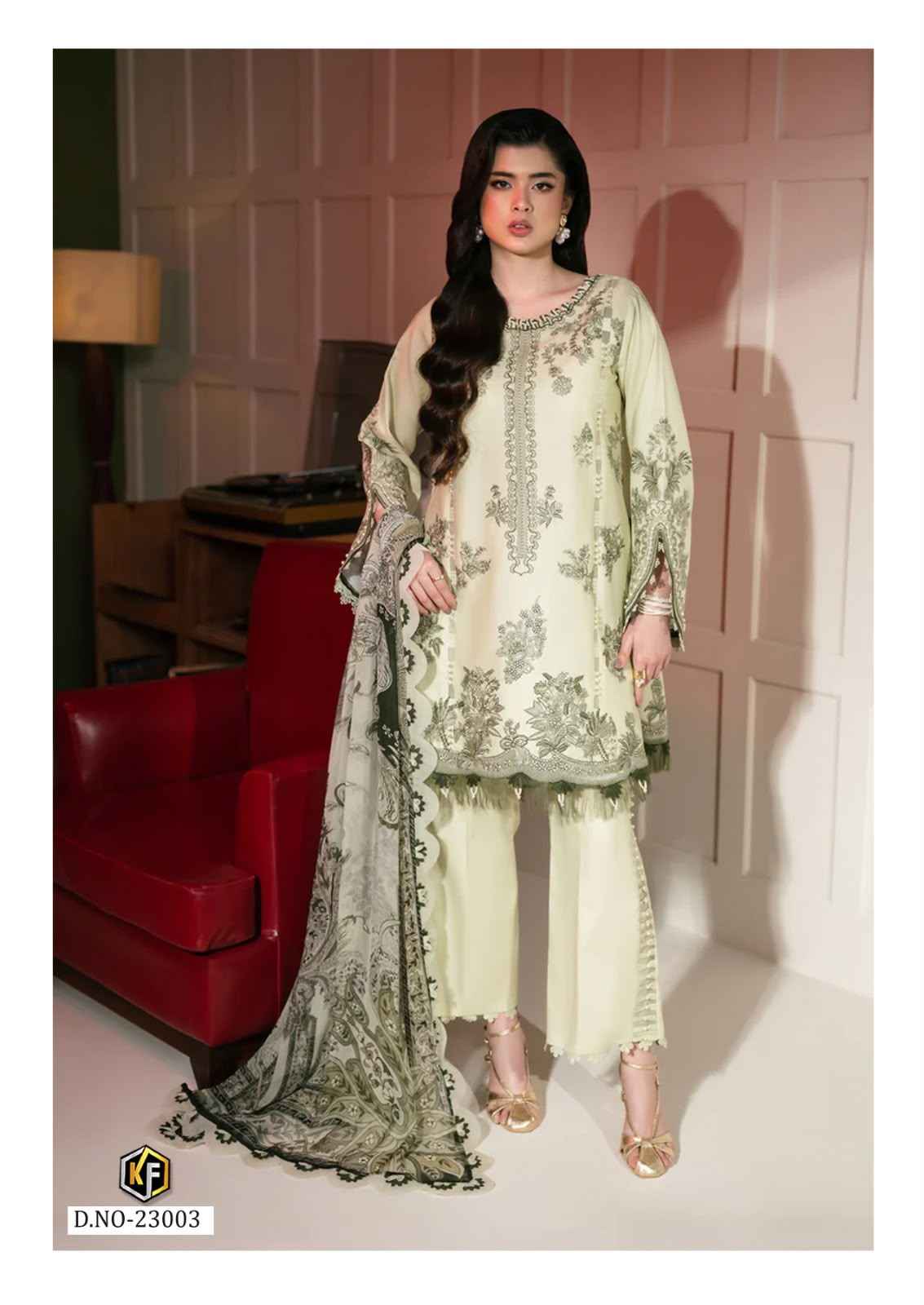 KEVAL FAB K KASHA VOL-23 HEAVY COTTON PRINTED DRESS MATERIAL