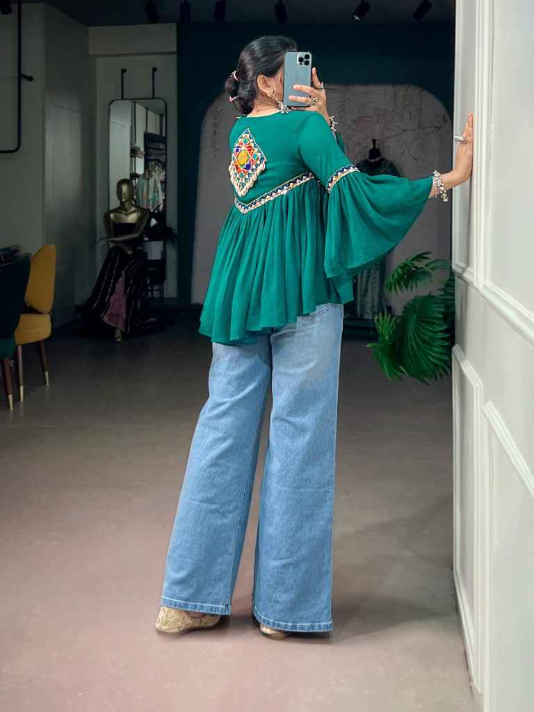 MARBLE LIGHTWEIGHT COMFORTABLE NAVRATRI GARBA COLLECTION